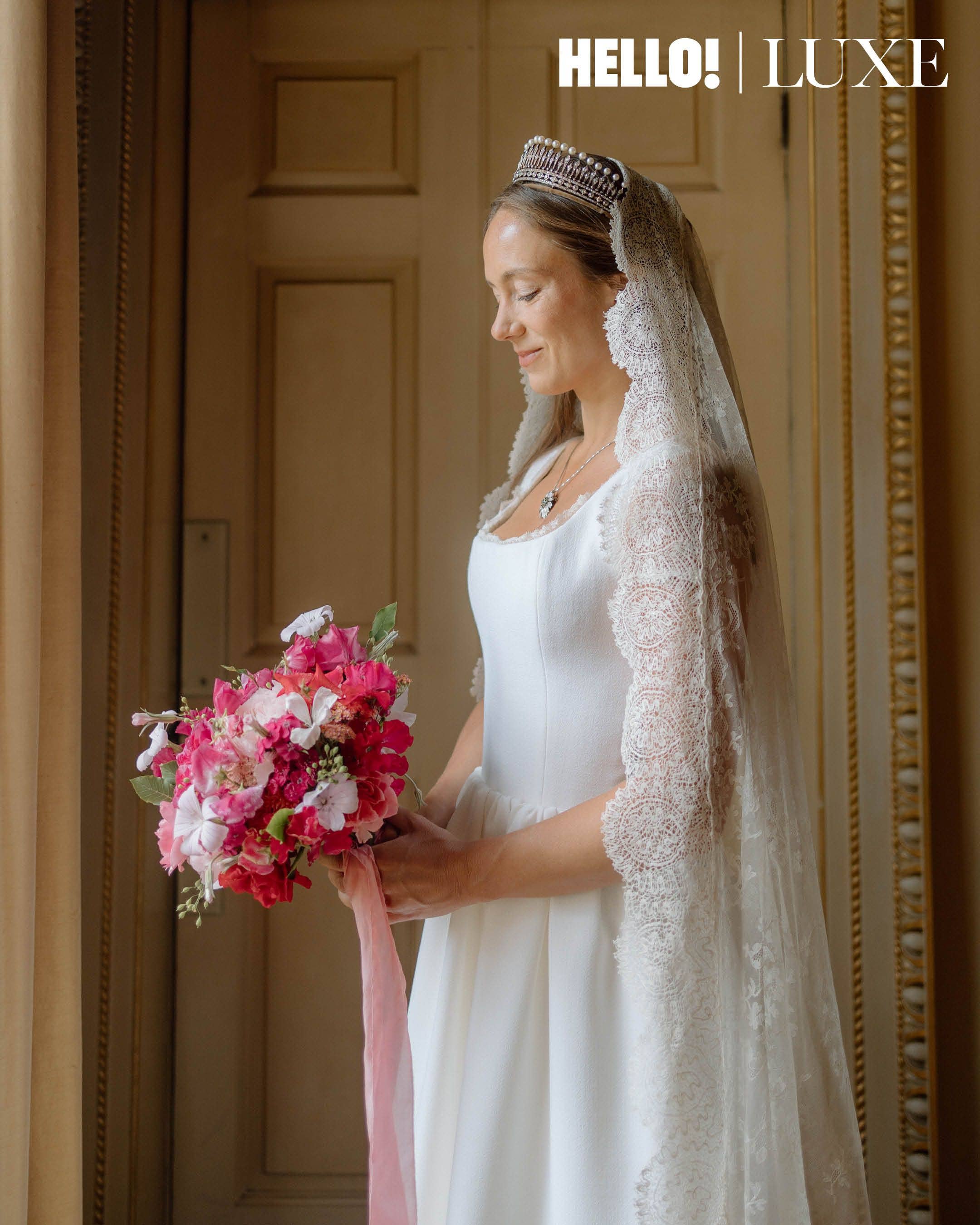 Lady Marina Windsor on her wedding day