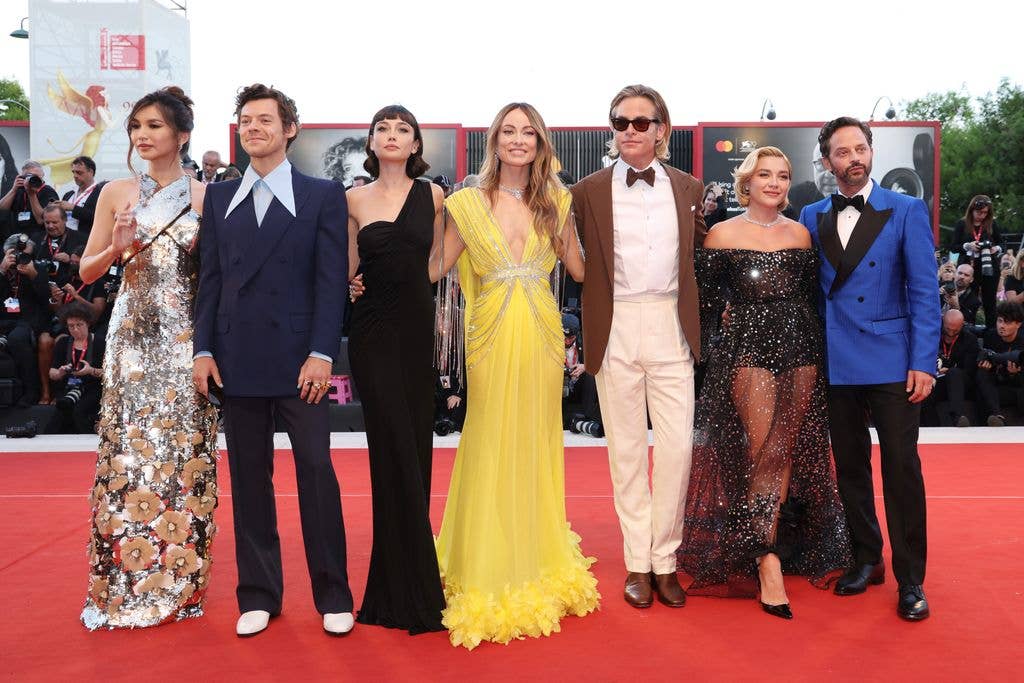 While Florence appeared at the festival itself, she didn't take part in the cast press conference 