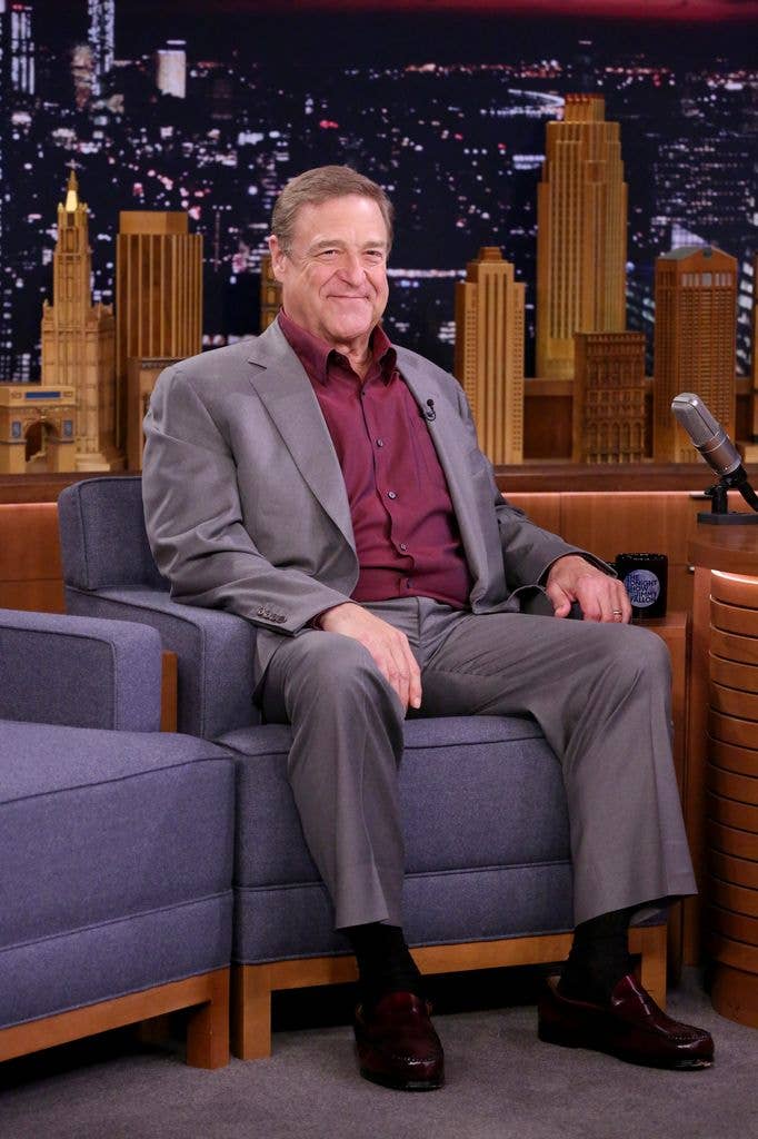 John Goodman during an interview on May 4, 2018