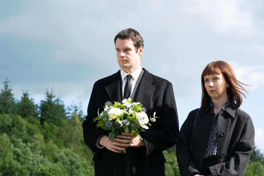 The cast also features Connor Swindells and Lauren Lyle