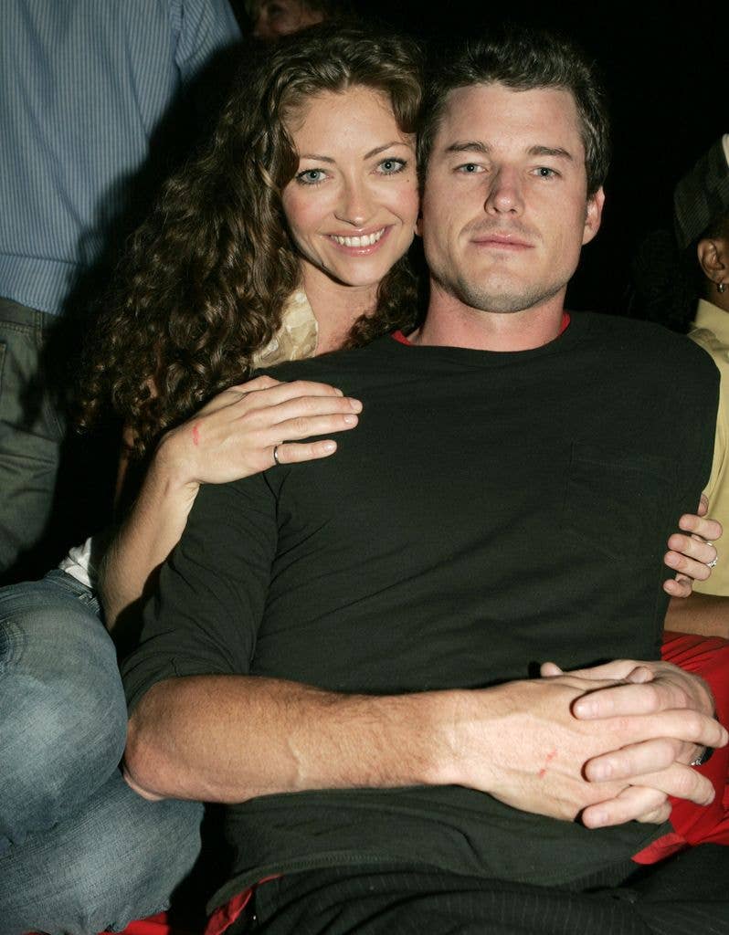 Rebecca Gayheart and Eric Dane during Maxim and Sobe Host "Tale Slide" in Celebration of the 2004 X-Games - Inside at Jim Hensen Studios in Hollywood, California, United States.