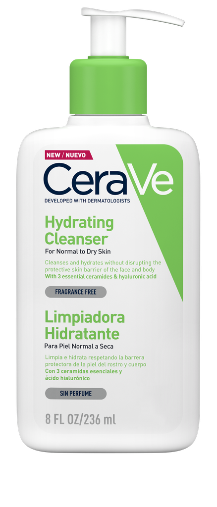 CeraVe’s Hydrating Cleanser is Fiona's go-to after a workout