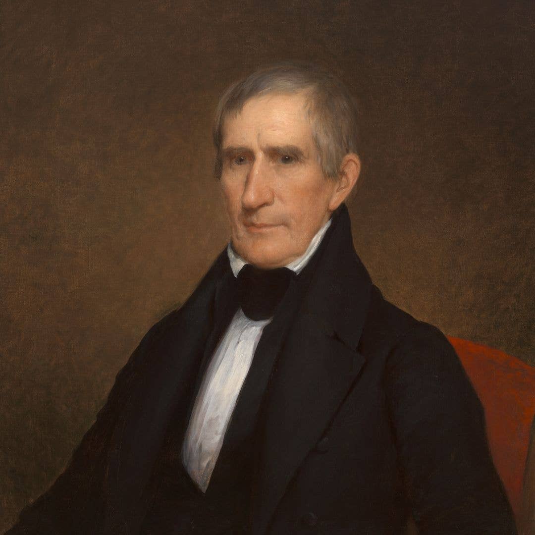 William Henry Harrison, 1840. Artist Albert Gallatin Hoit.