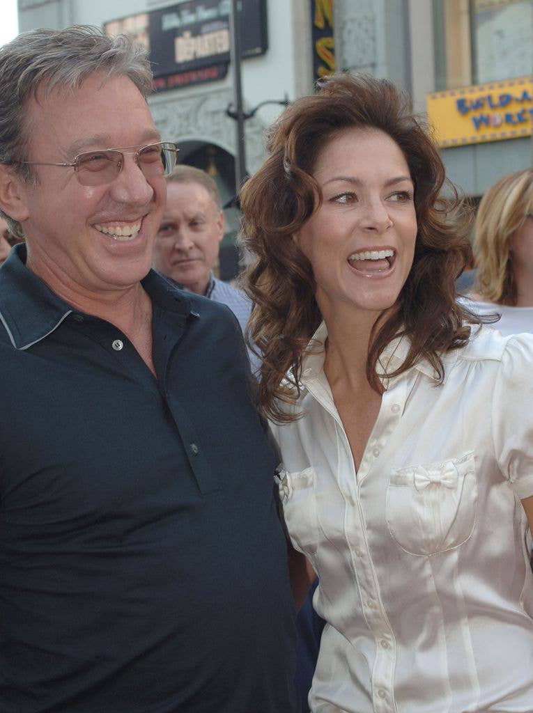 Tim and Jane during "The Santa Clause 3: The Escape Clause" Los Angeles Premiere