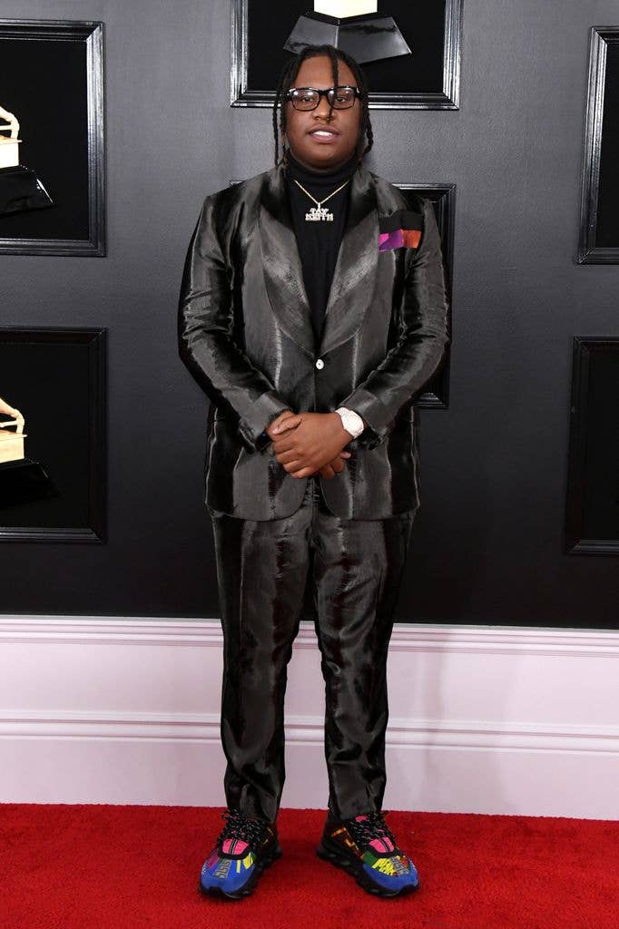 Tay Keith attends the 61st Annual GRAMMY Awards at Staples Center on February 10, 2019 in Los Angeles, California. (Photo by Jon Kopaloff/Getty Images)