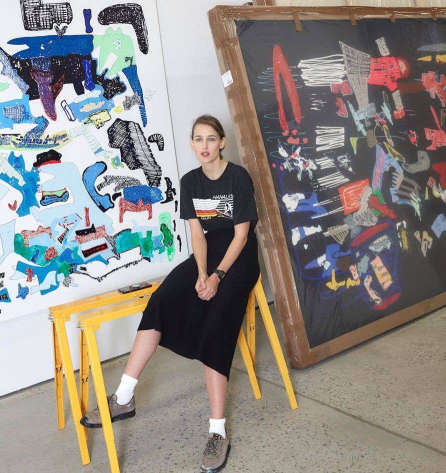 leelee sobieski paintings