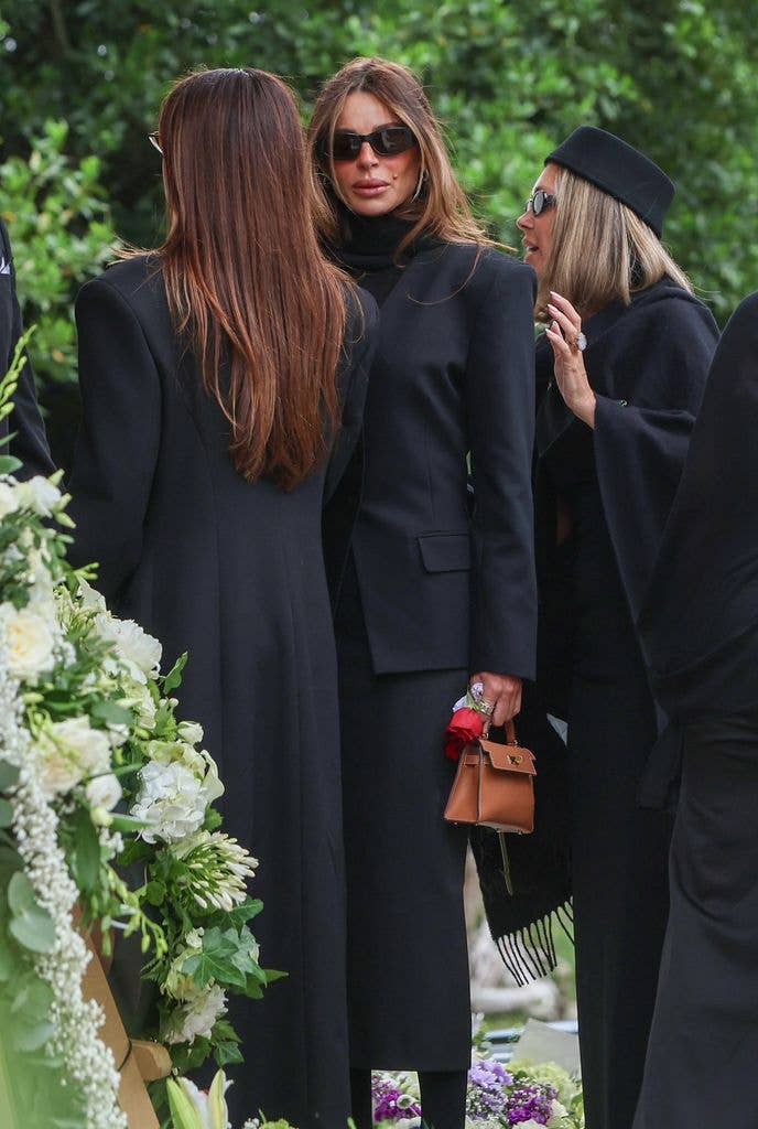 A photo of Misse Biquiri at Jake Hall's funeral