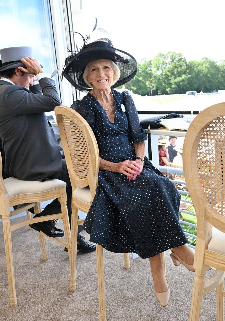 Dame Mary Berry at Royal Ascot 2026