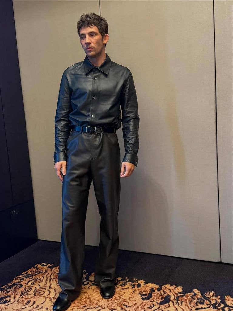 josh oconnor in Hermès,