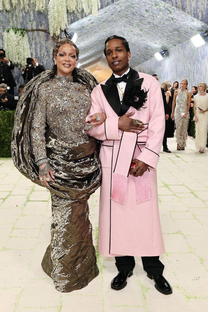 photo of rihanna and asap rocky met gala 2026