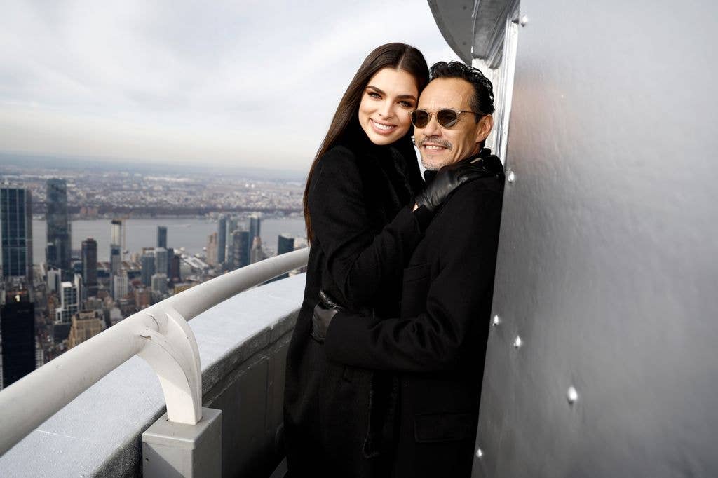 Nadia and Marc visit the Empire State Building in 2022 