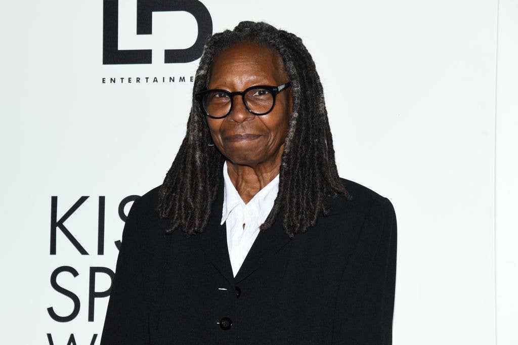 Whoopi Goldberg at the "Kiss of the Spider Woman" New York Screening held at The Shed on October 06, 2025 in New York.