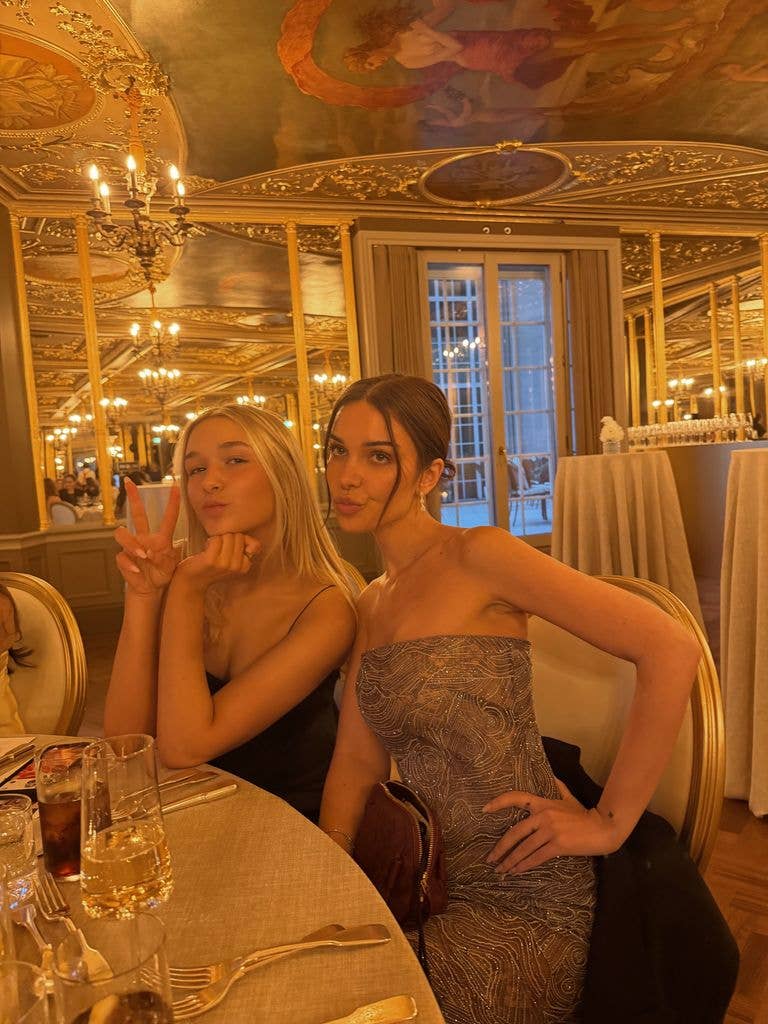 A photo of Jackie Apostel and Harper Beckham