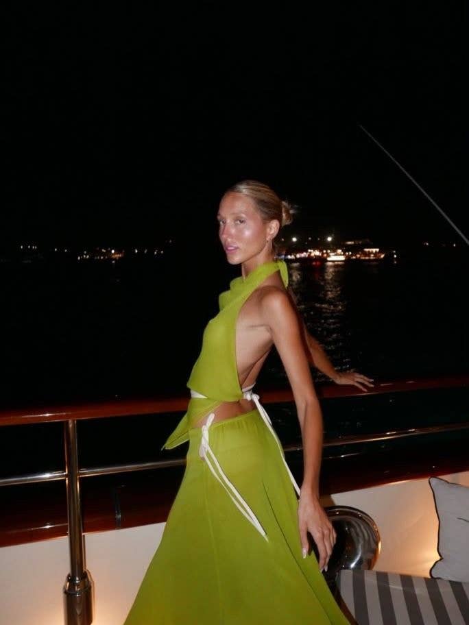 Princess Olympia was a verdant vision