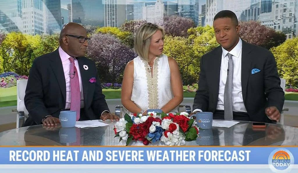 Al Roker, Dylan Dreyer, and Craig Melvin on the Today's Third Hour