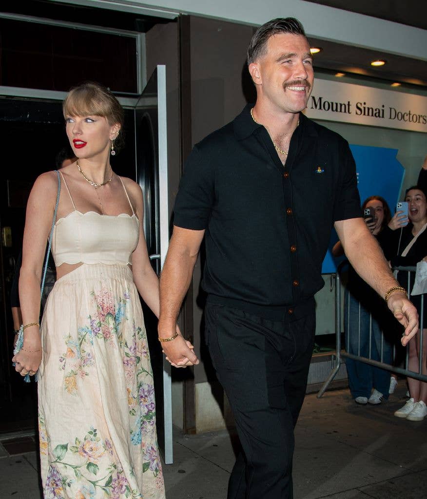 Taylor Swift and Travis Kelce 