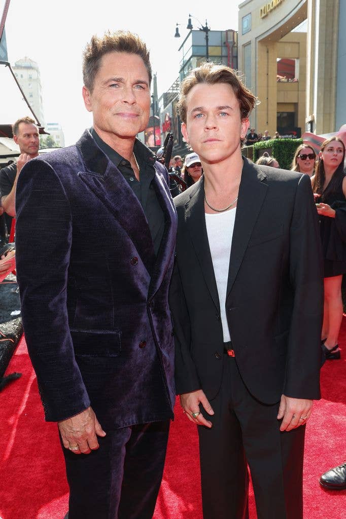 Rob Lowe and John Owen Lowe attend the 2024 ESPY Awards at Dolby Theatre on July 11, 2024 in Hollywood, California.