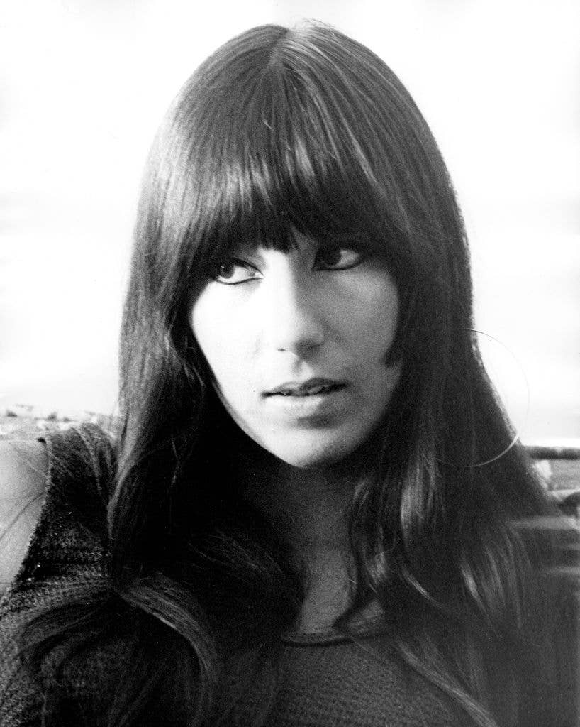 Entertainer Cher poses for a portrait in circa 1965. 