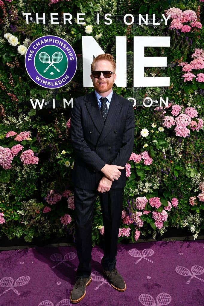 Jesse Tyler Ferguson in the Arrivals Hub at The Championships