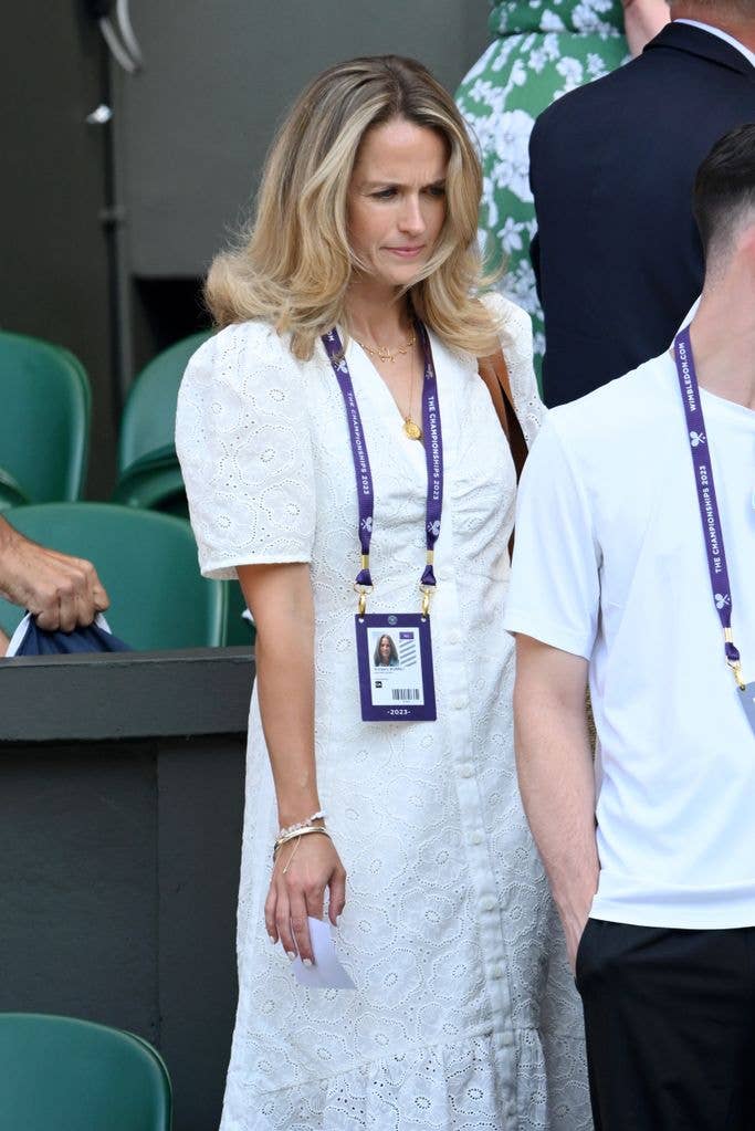 Kim Murray attendED day five of the Wimbledon Tennis Championships 