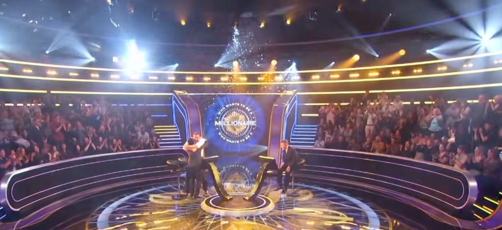 Screenshot from Who Wants To Be A Millionaire.