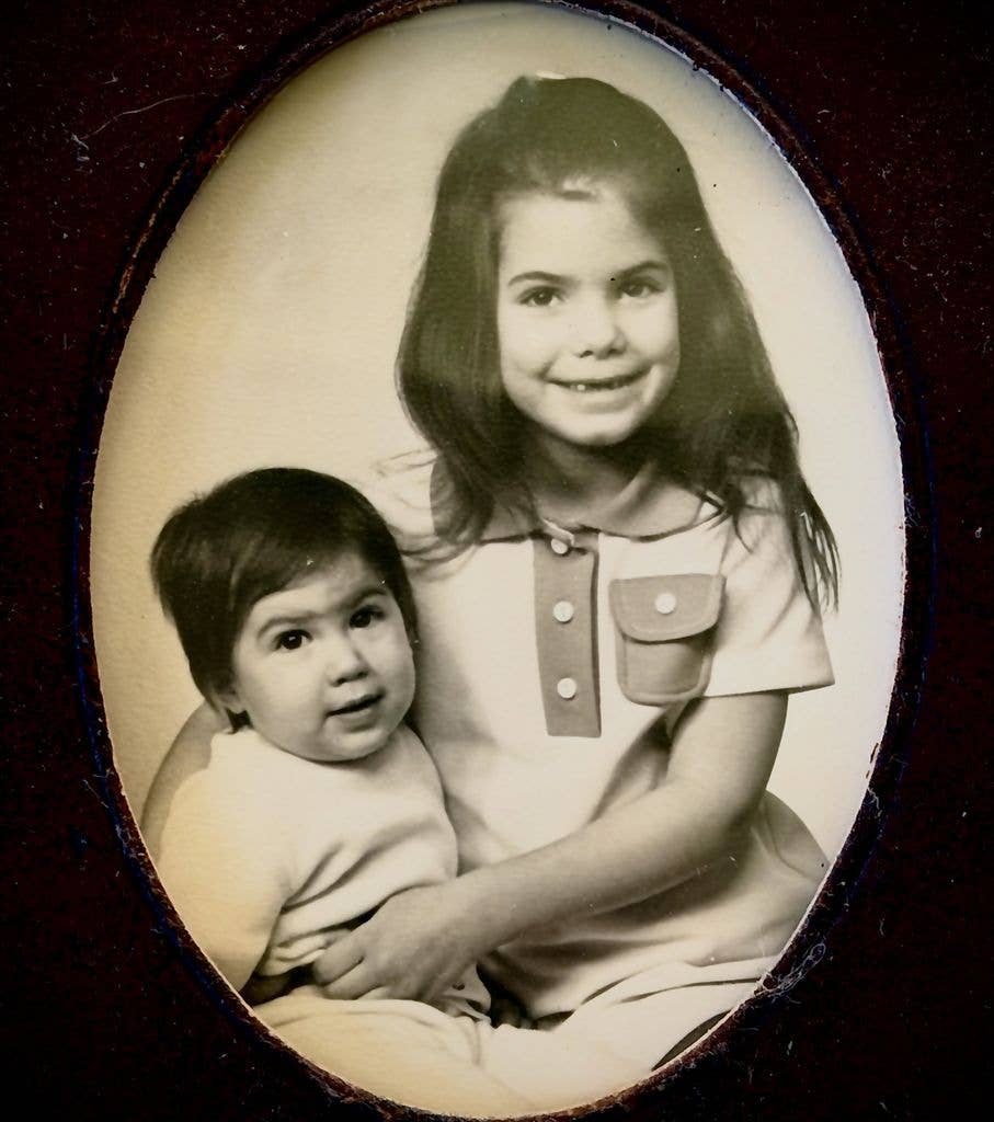 Sandra Bullock and her sister Gesine Bullock-Prado pose for a vintage glamor shot, shared on Instagram in July 2026 by the latter