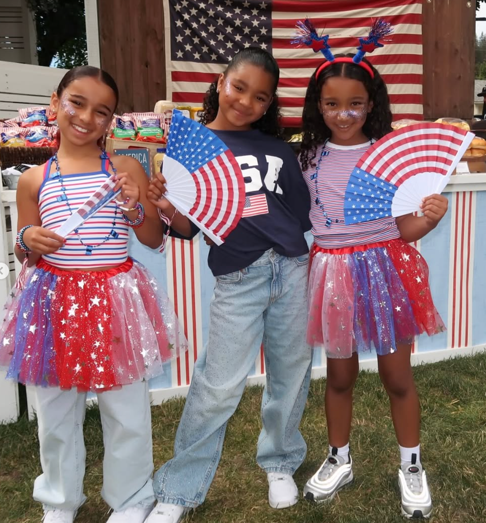 True with her cousins