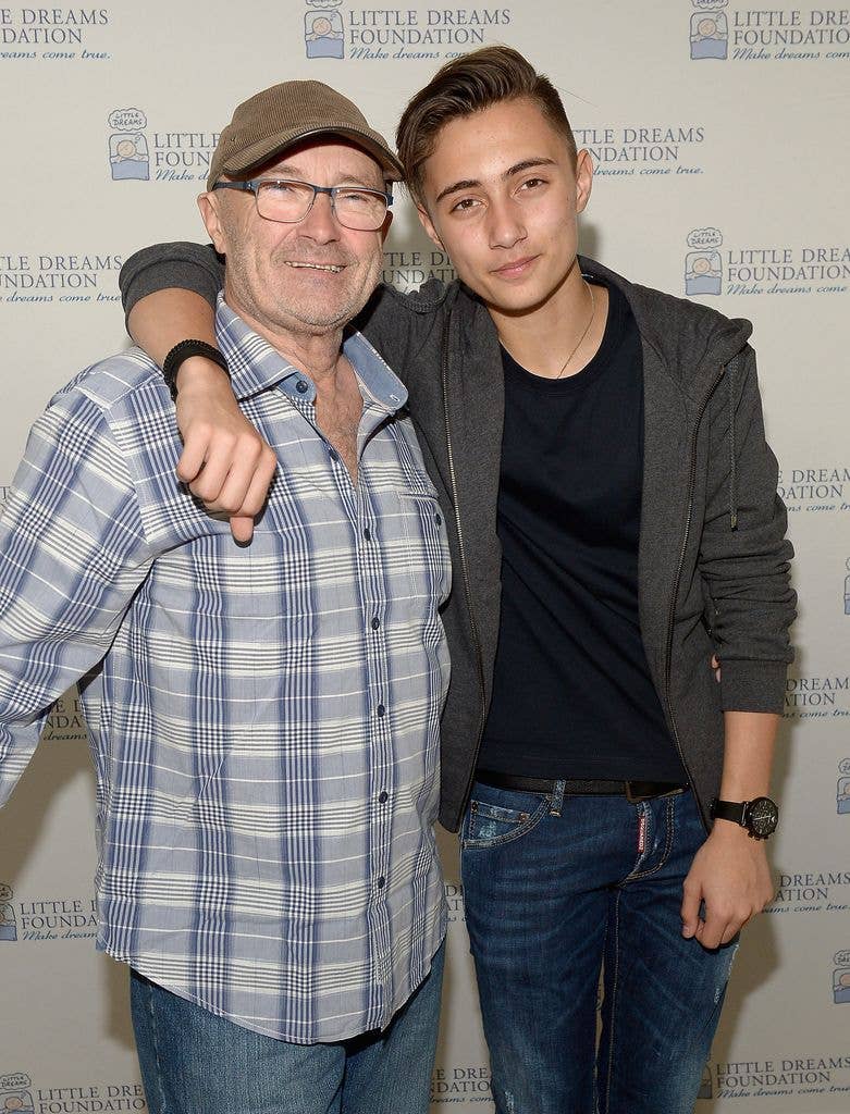 He played professionally alongside his dad when he was just 17 years old, during his solo tour
