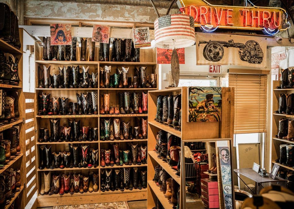 Cowboy boots galore