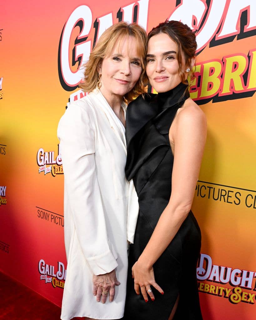 ...and her daughter Zoey Deutch