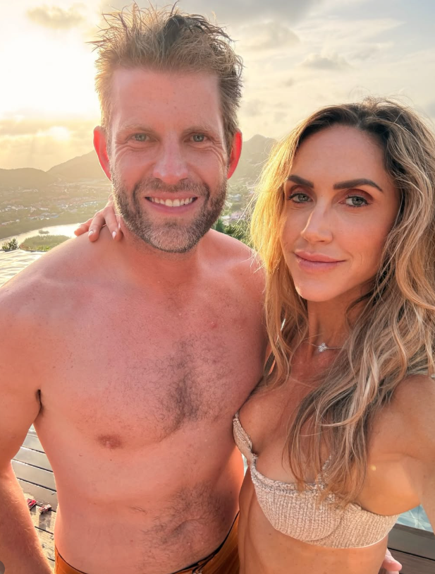Eric and Lara Trump enjoying some down time