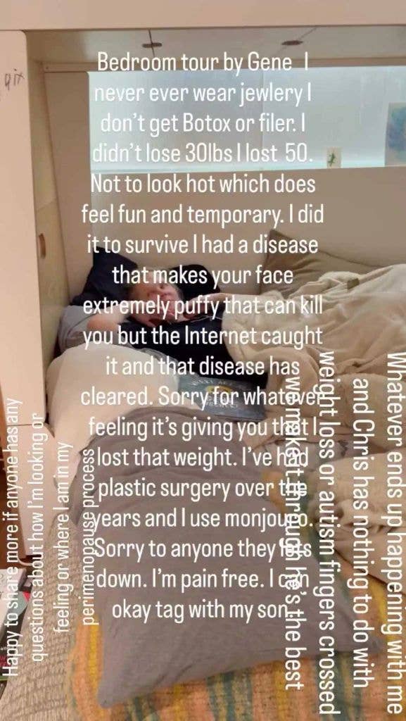 Screengrab from Amy Schumer's Stories
