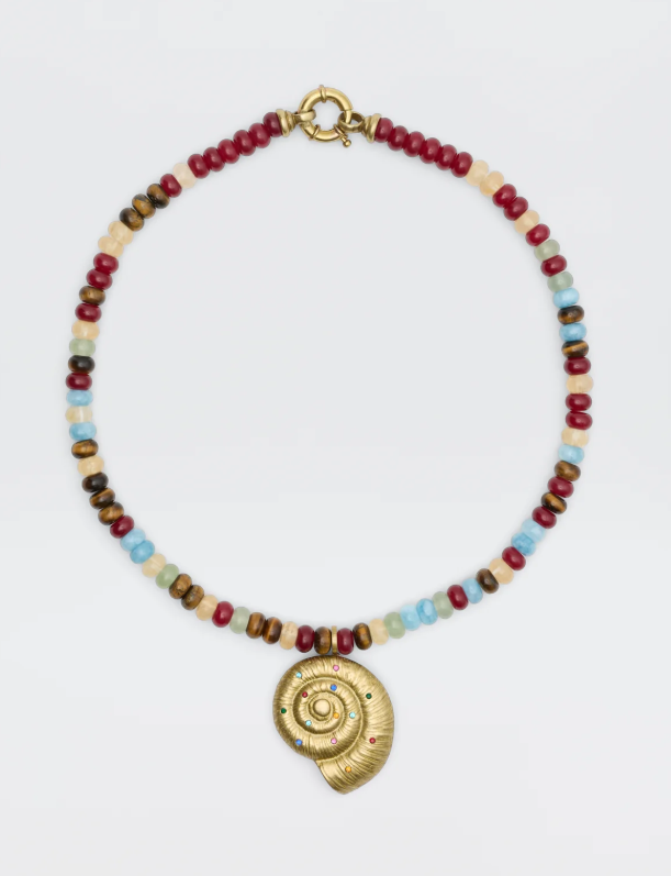 Parma Necklace with Semi-Precious Stones