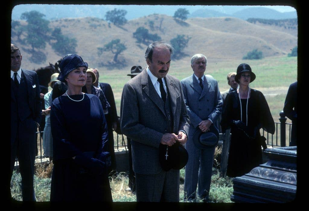 Antoinette in a scene from the hit series The Thorn Birds
