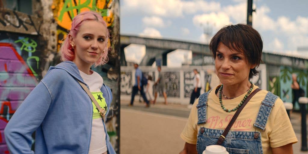 Scarlett Rayner and Charlotte Riley in Trying