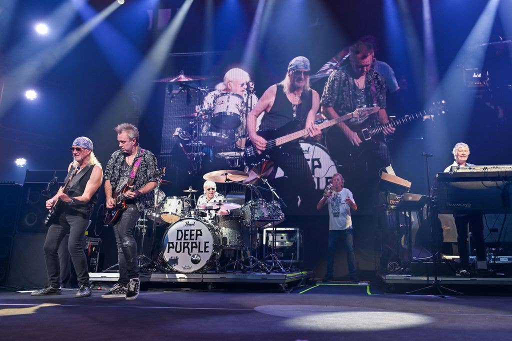 The band performed during the 60th Montreux Jazz Festival in Switzerland