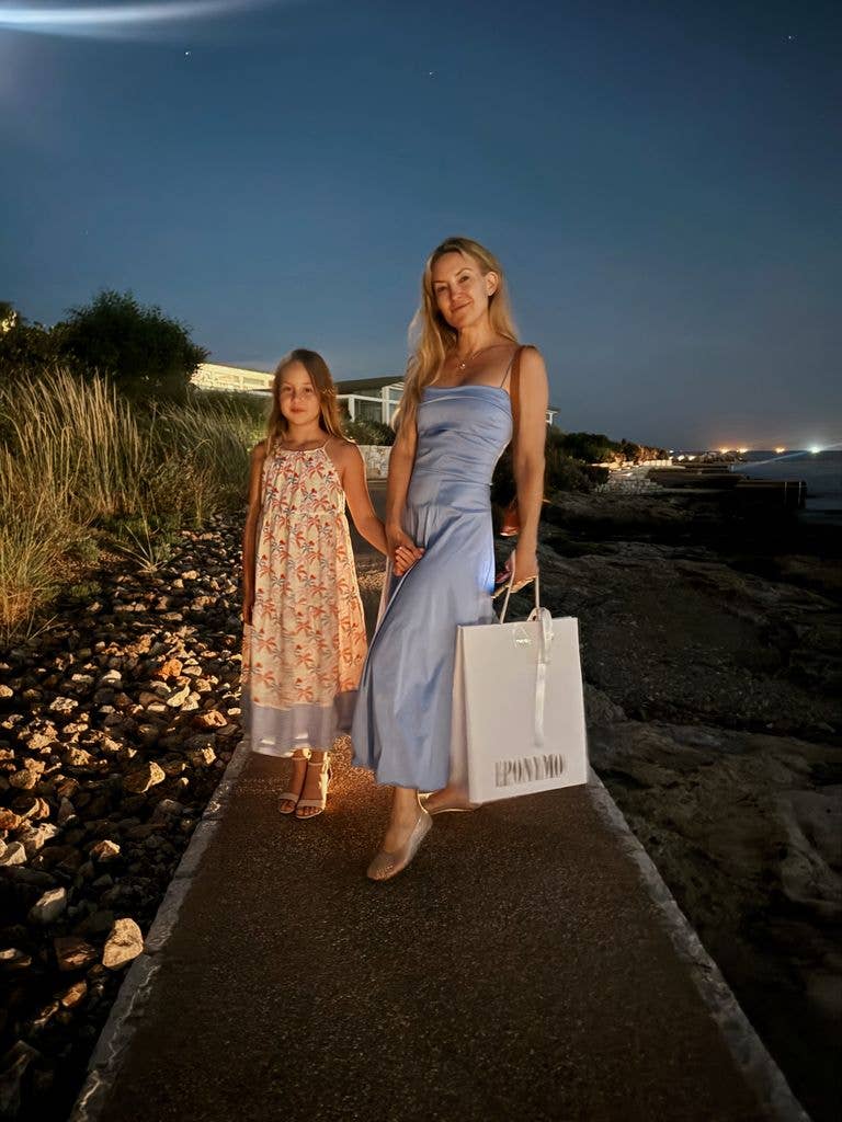 Kate with daughter Rani