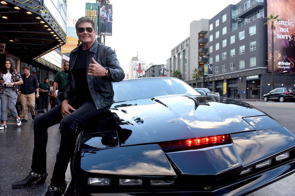 Question 2) What was the name of the artificially intelligent, talking car in the hit 1982 series Knight Rider?