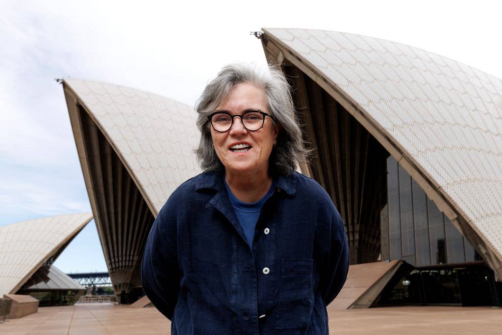 rosie o'donnell smiling