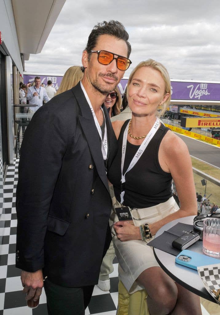 David Gandy and Jodi Kidd 