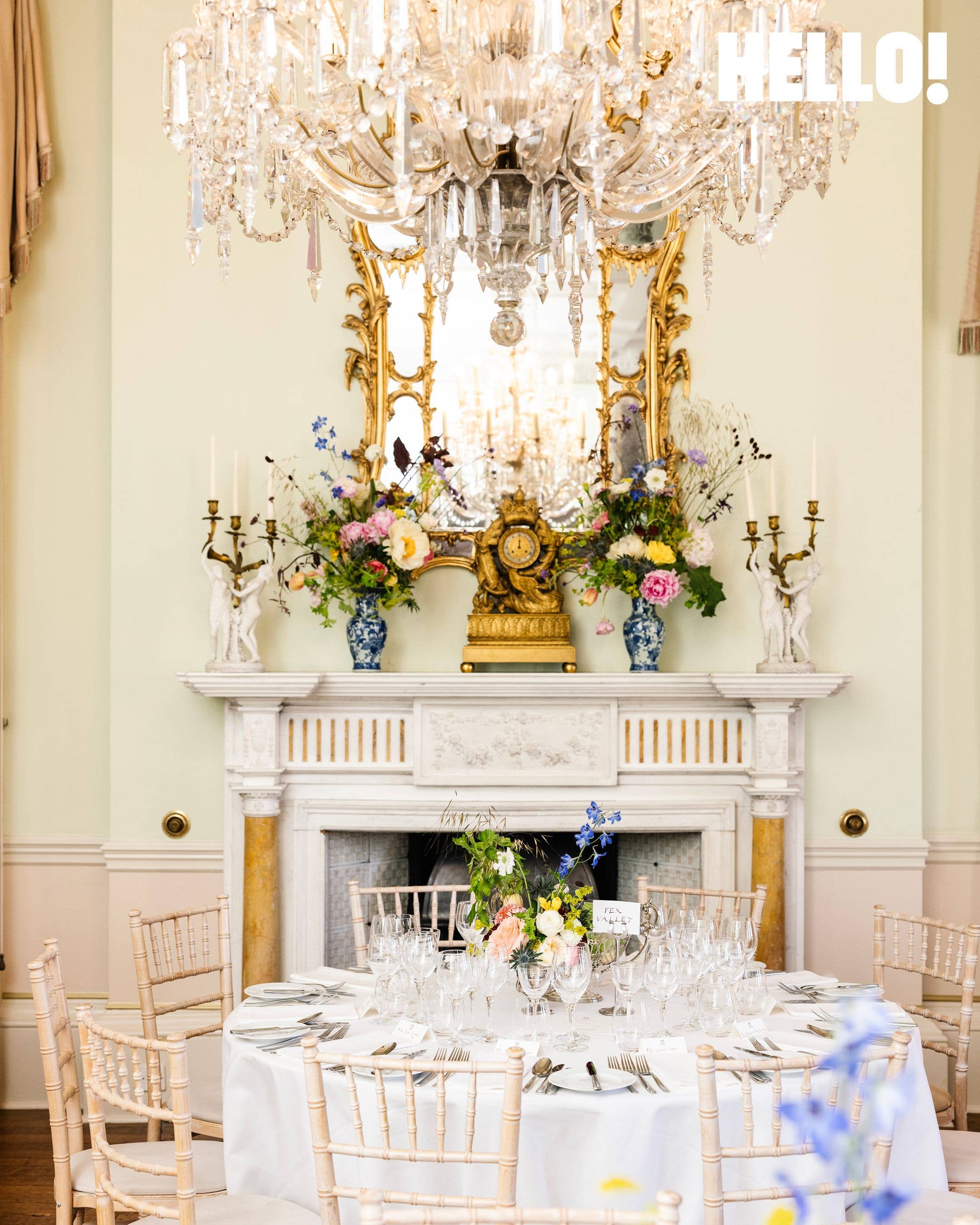 The wedding breakfast