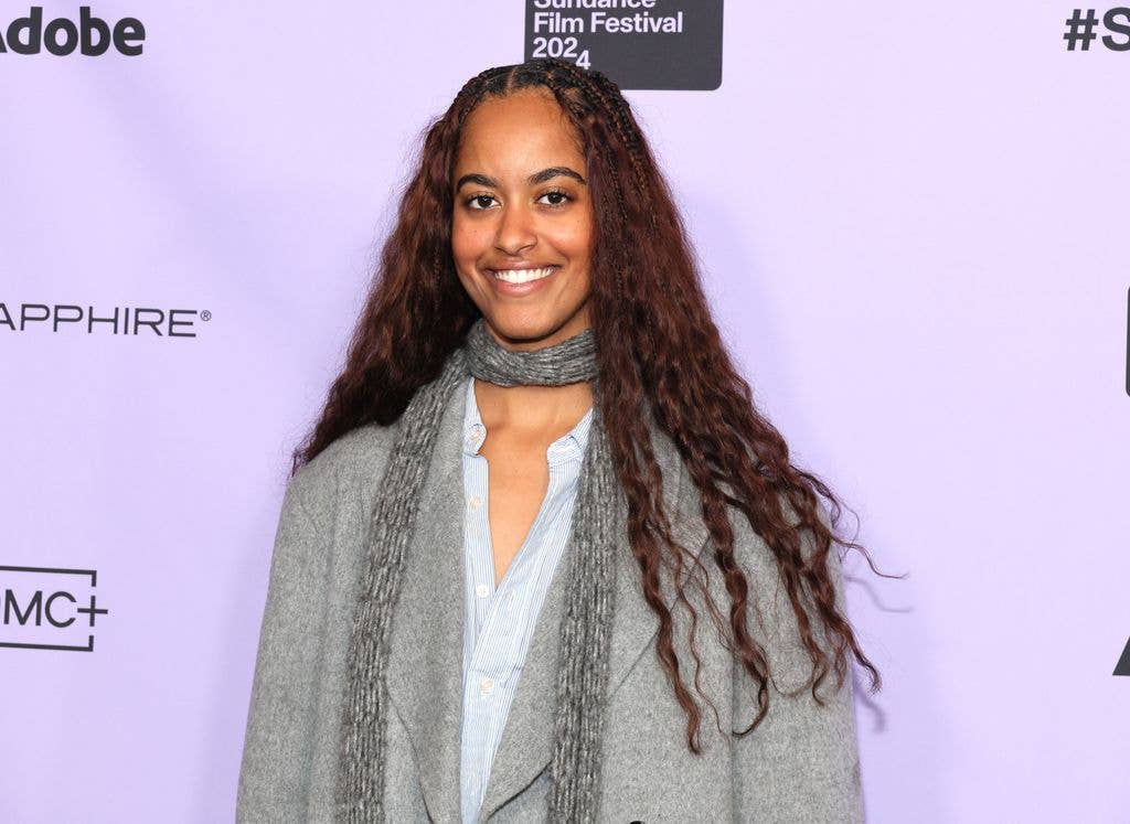 Malia Ann Obama attends the "The Heart" Premiere at the Short Film Program 1 during the 2024 Sundance Film Festival at Prospector Square Theatre on January 18, 2024 in Park City, Utah