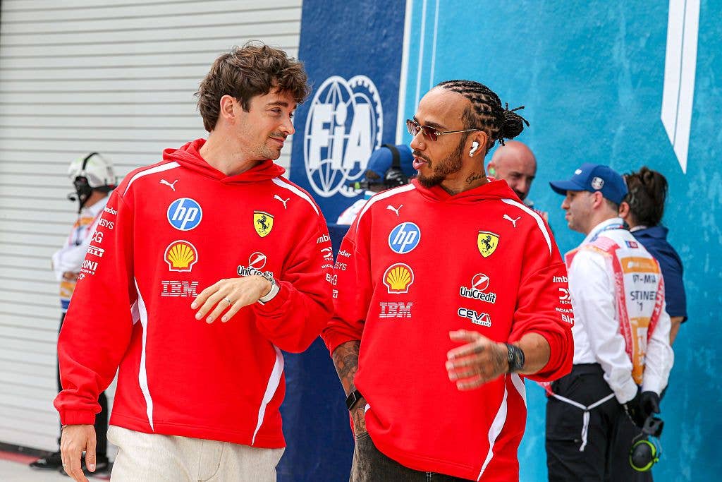 The faithfuls were glued to the action, cheering on the likes of Charles Leclerc and Lewis Hamilton