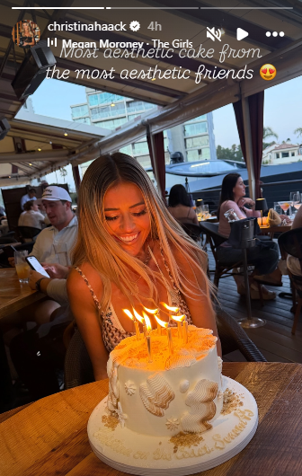 The TV star turned 43
