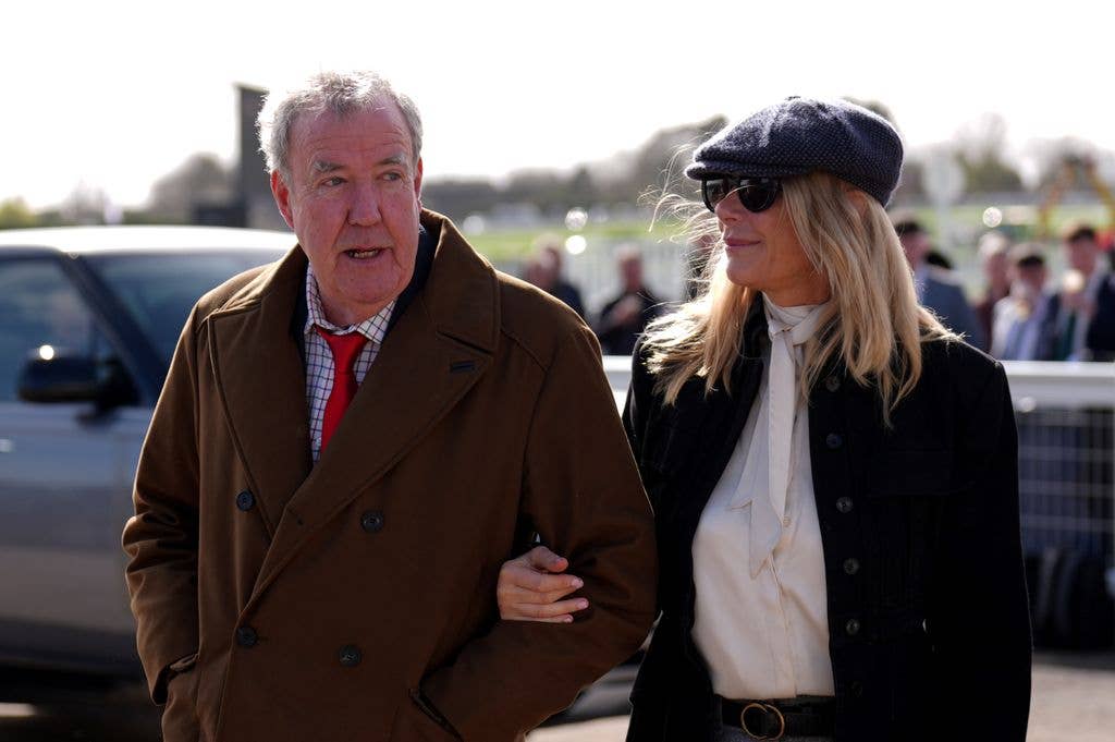 A photo of Jeremy Clarkson and Lisa Hogan