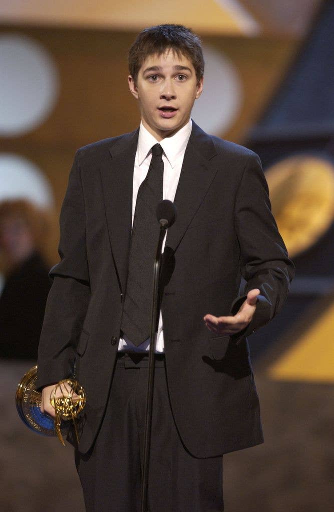 Shia LaBeouf winning a Daytime Emmy