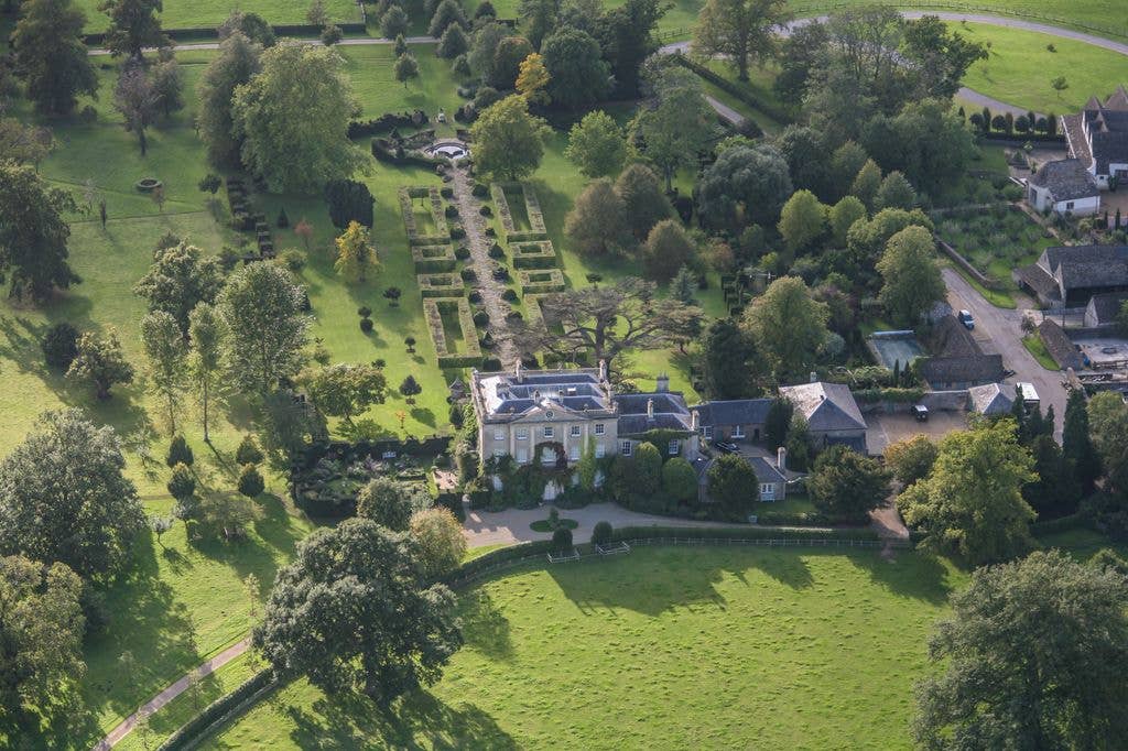 One mile south west of Tetbury lies the Georgian style home of Charles, Prince of Wales, Highgrove on September 15, 2006 .