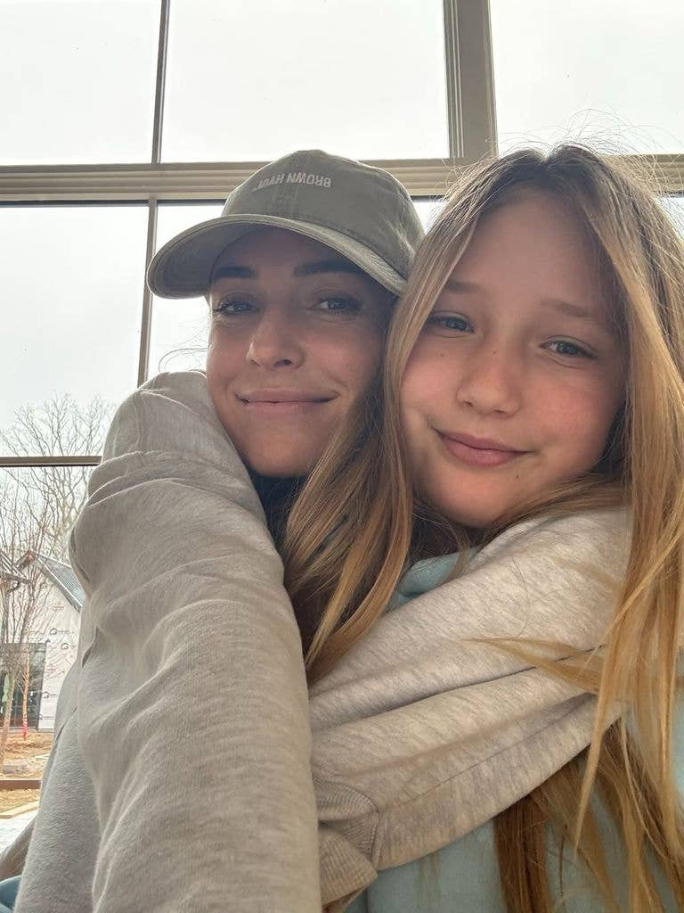 Kristin Cavallari and her daughter posing for a selfie, shared via Instagram