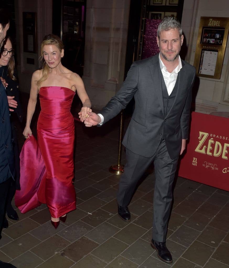 Renée and her boyfriend Ant attended the premiere of her newest film