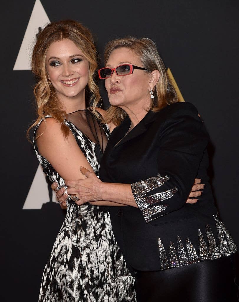 ...and her daughter Billie Lourd